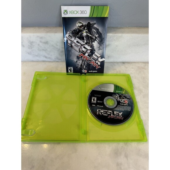MX vs ATV Reflex (Microsoft Xbox 360, 2009) Complete Platinum Hits - Picture 6 of 9